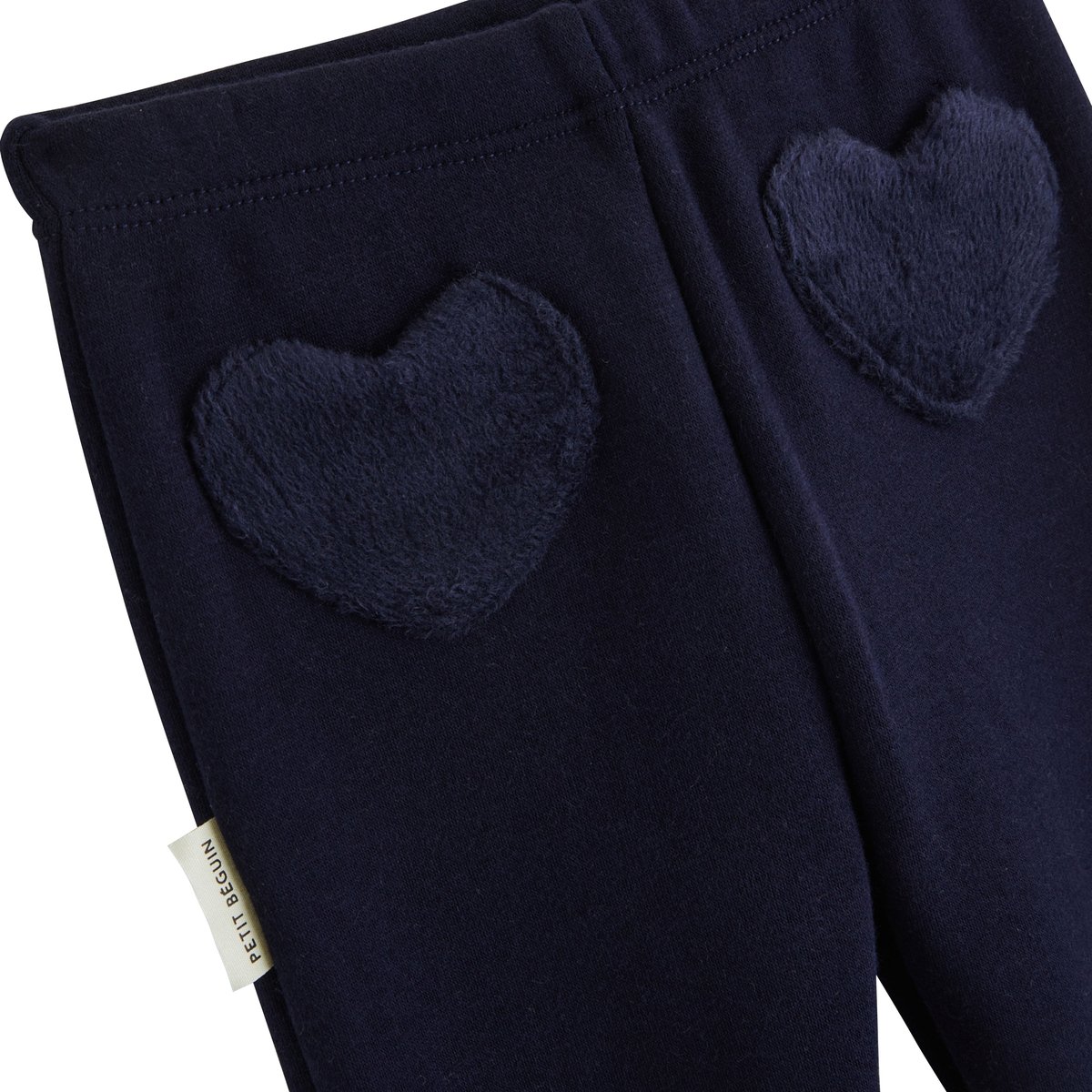 Ensemble bébé sweat et legging en molleton ultra chaud Ilana bleu, PETIT BEGUIN