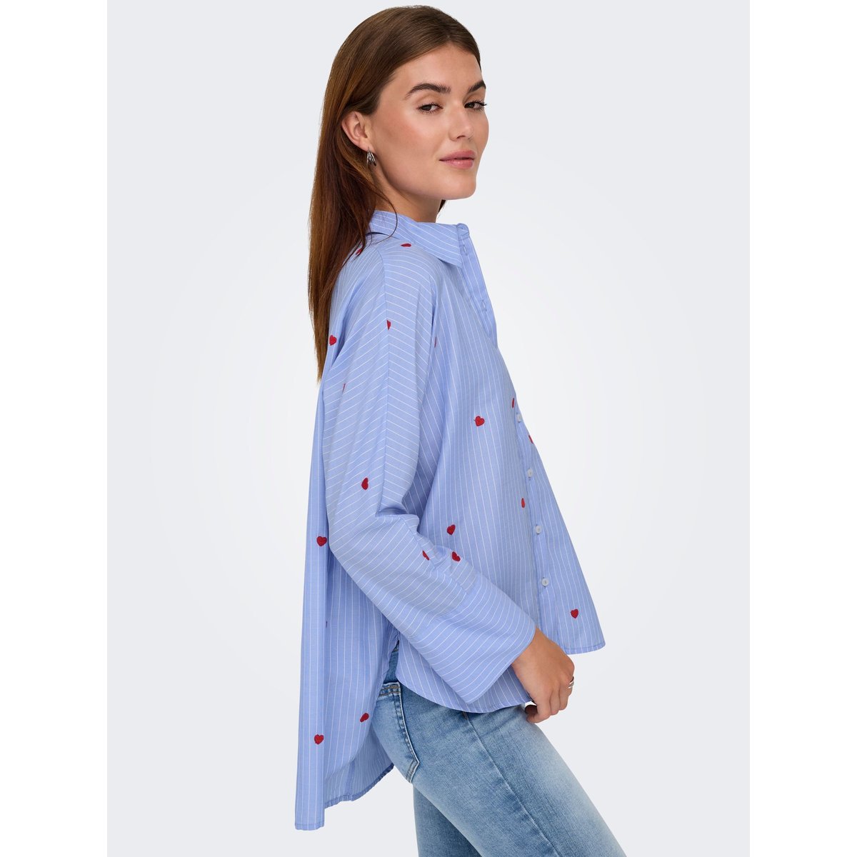 Chemise moonlight blue 1, ONLY