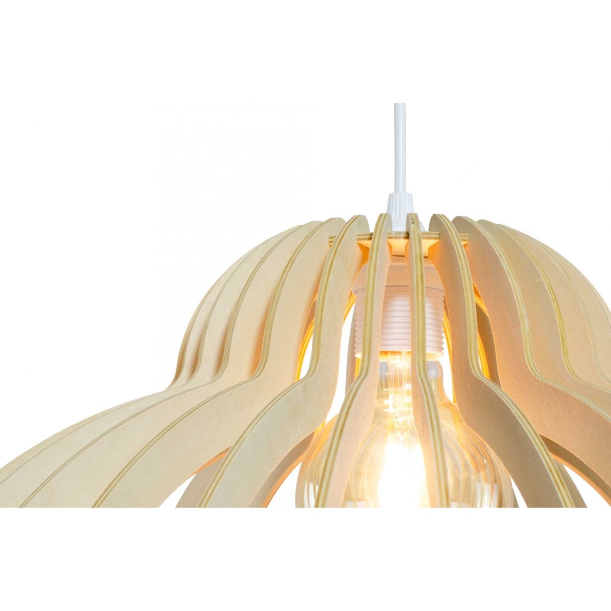 Suspension en bois de tilleul, DINOWOOD MM naturel, C-CREATION