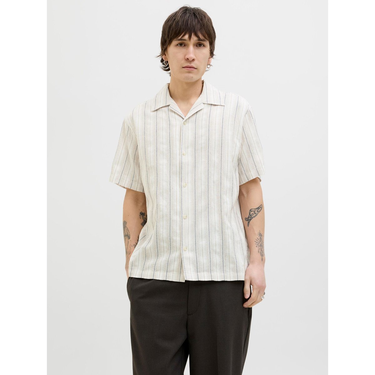 Chemise De Vacances whitecap gray, JACK & JONES