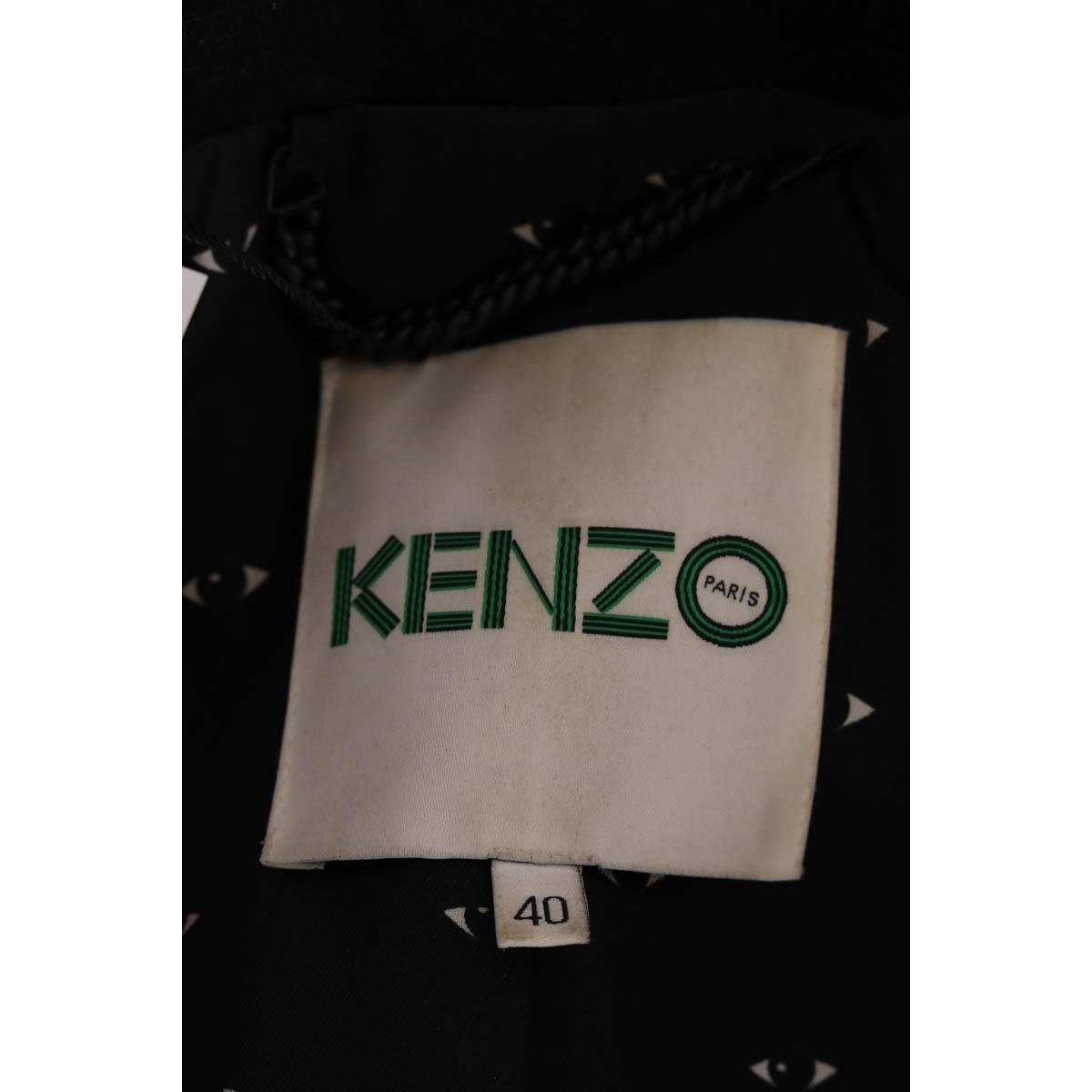 Manteau - Très Bon État noir, KENZO