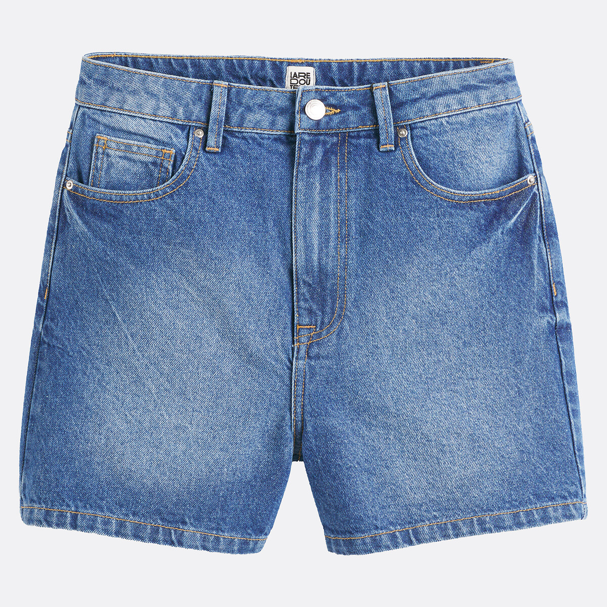 Short vaquero azul stone, LA REDOUTE COLLECTIONS