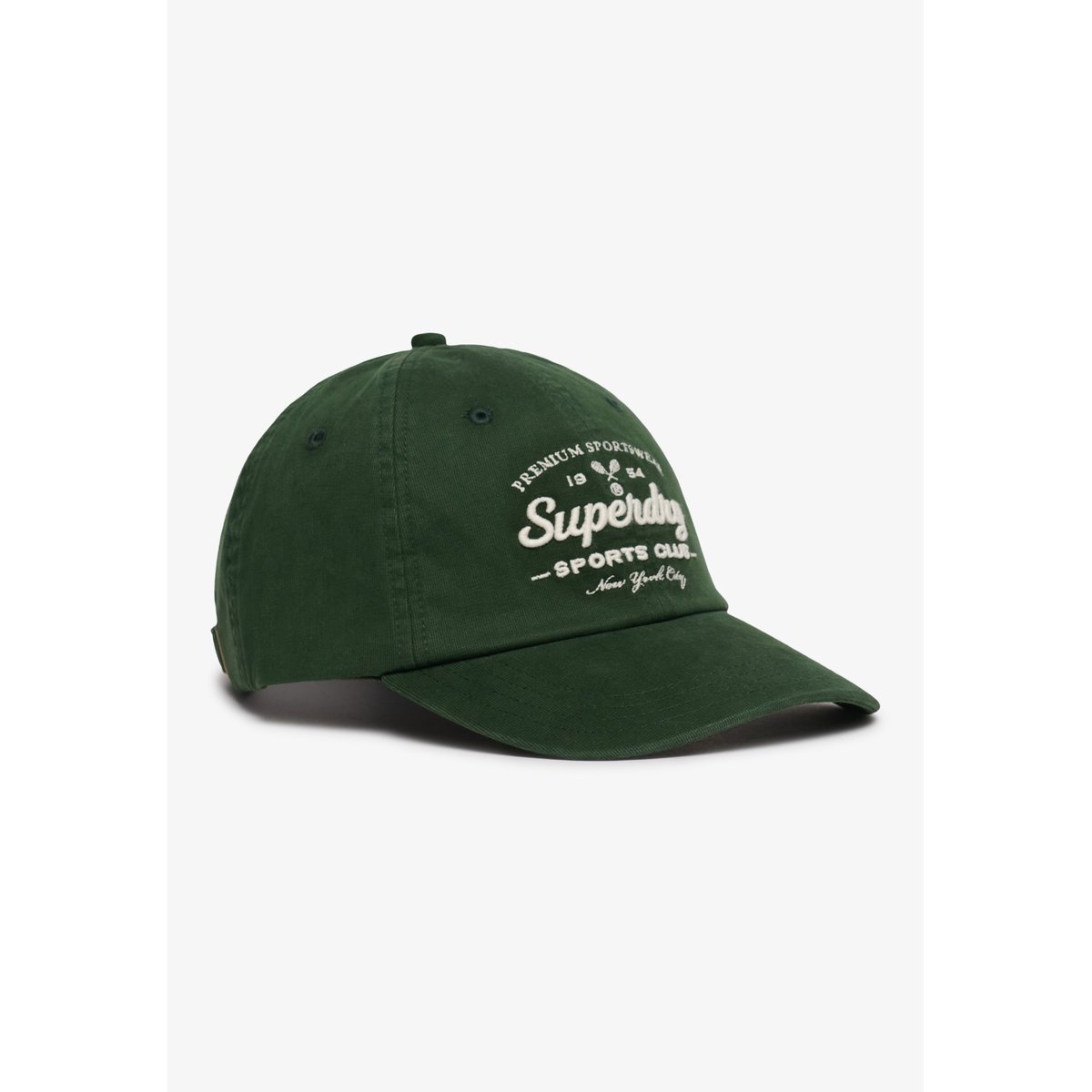 Casquette de base-ball Vintage Club vert profond, SUPERDRY