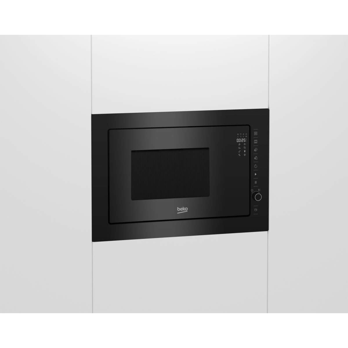 Micro ondes grill encastrable BMGB25333BG noir, BEKO