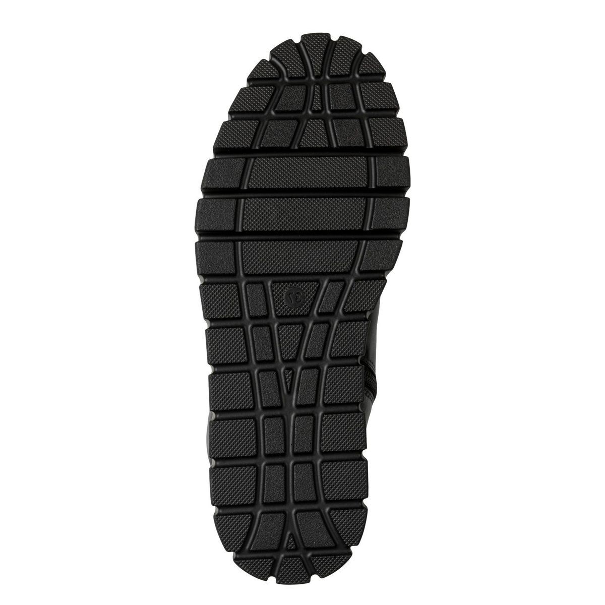 Bottine en cuir noir, MARCO TOZZI