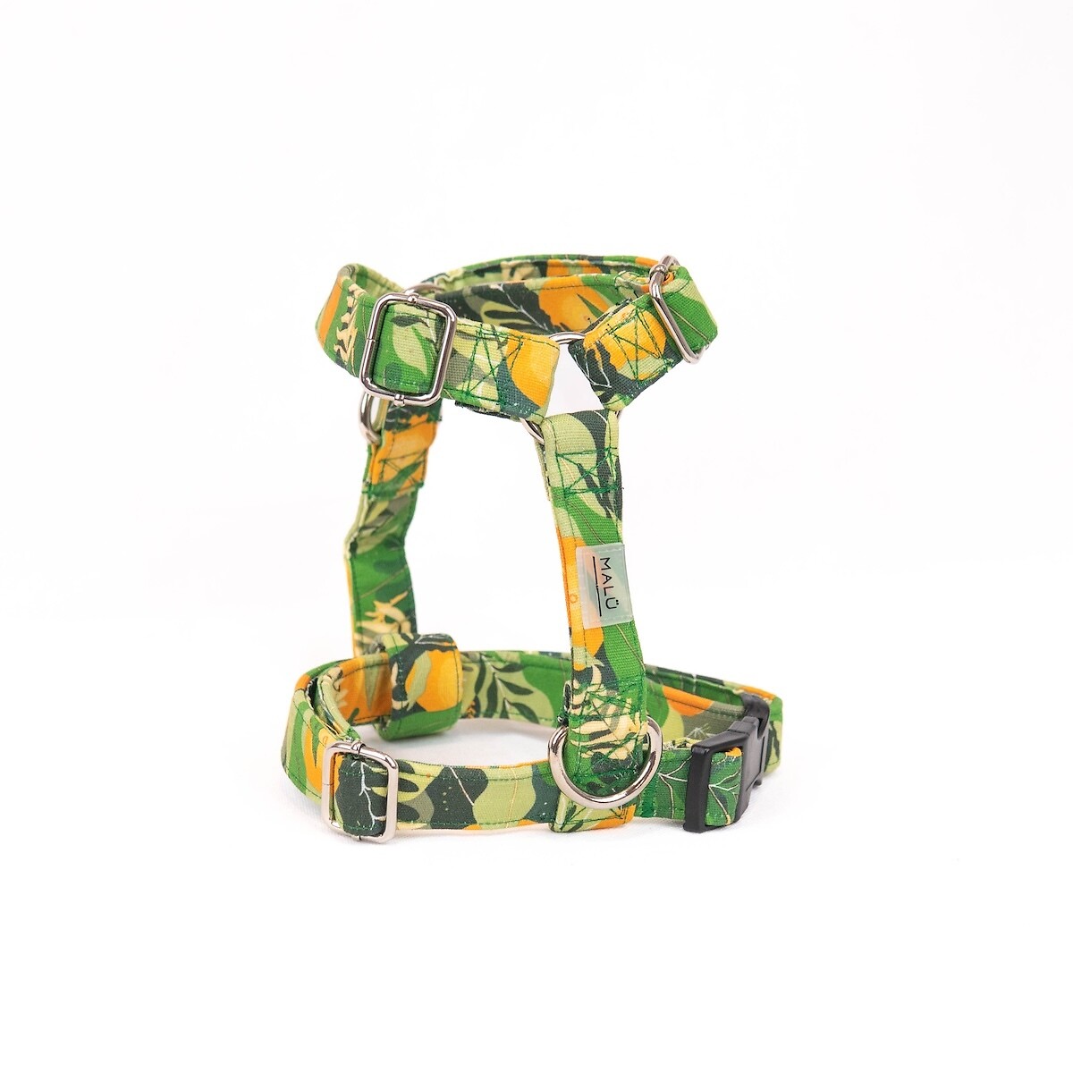 Peitoral Fitas Mavi, Malü Pet Wear verde, MALU PET WEAR