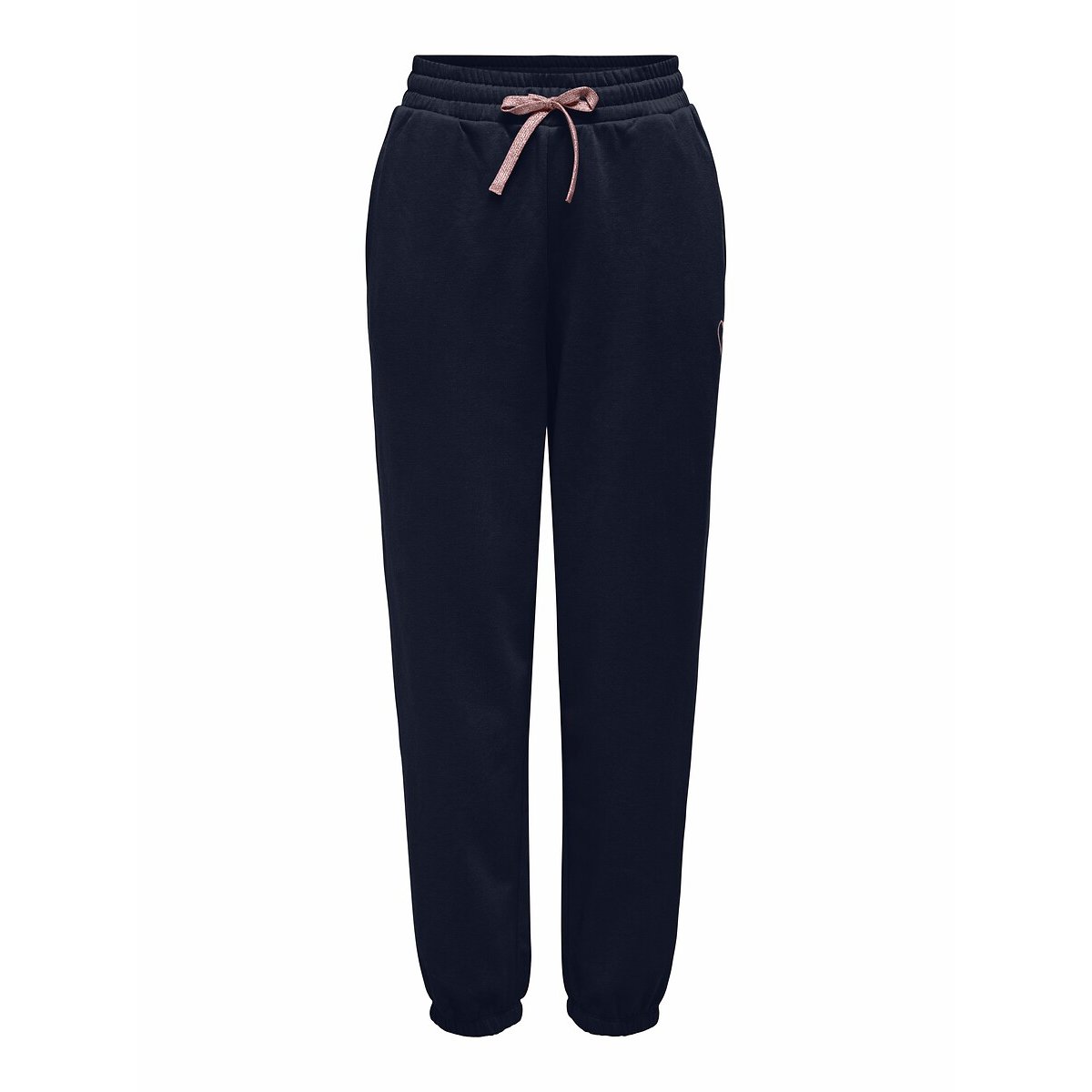 Broek met hartjes marineblauw, ONLY