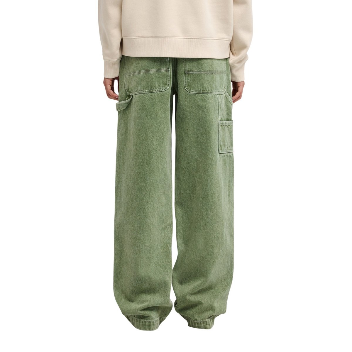 Jean workwear COLOR DENIM vert deep forest, ELEMENT