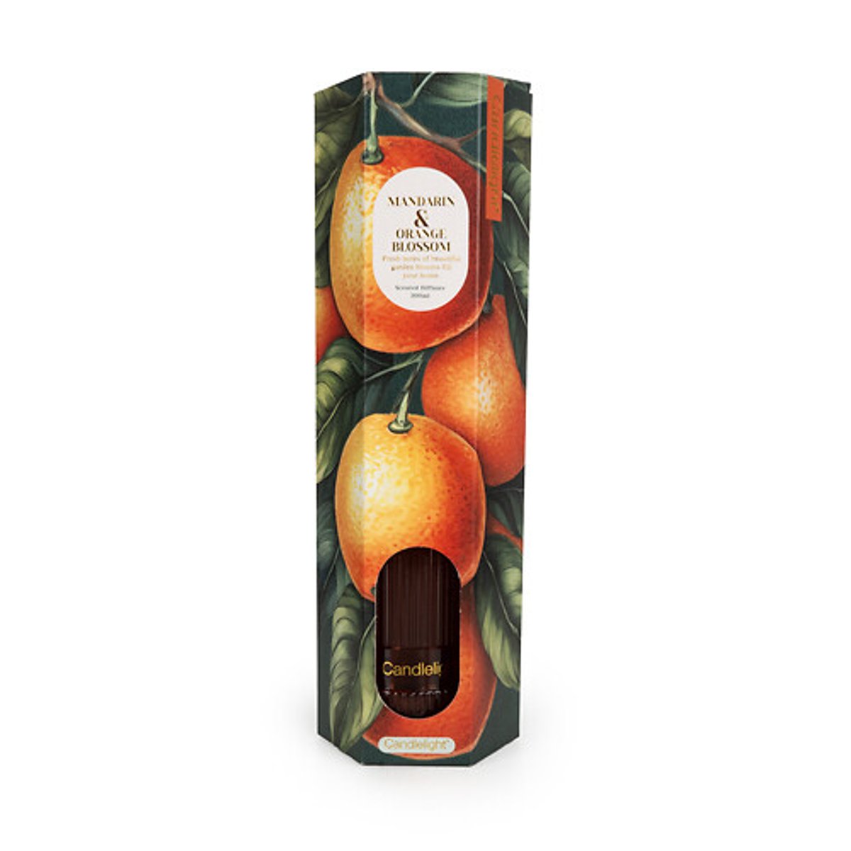 200ml Mandarin & Orange Blossom Reed Difuser orange, SO'HOME