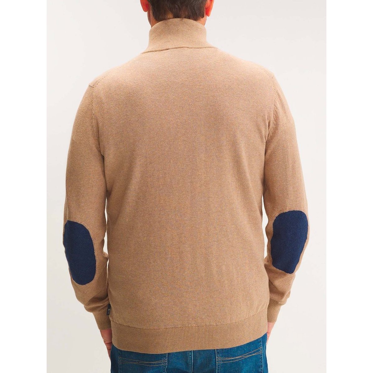 Pull col camionneur MALIKCAM beige, TBS
