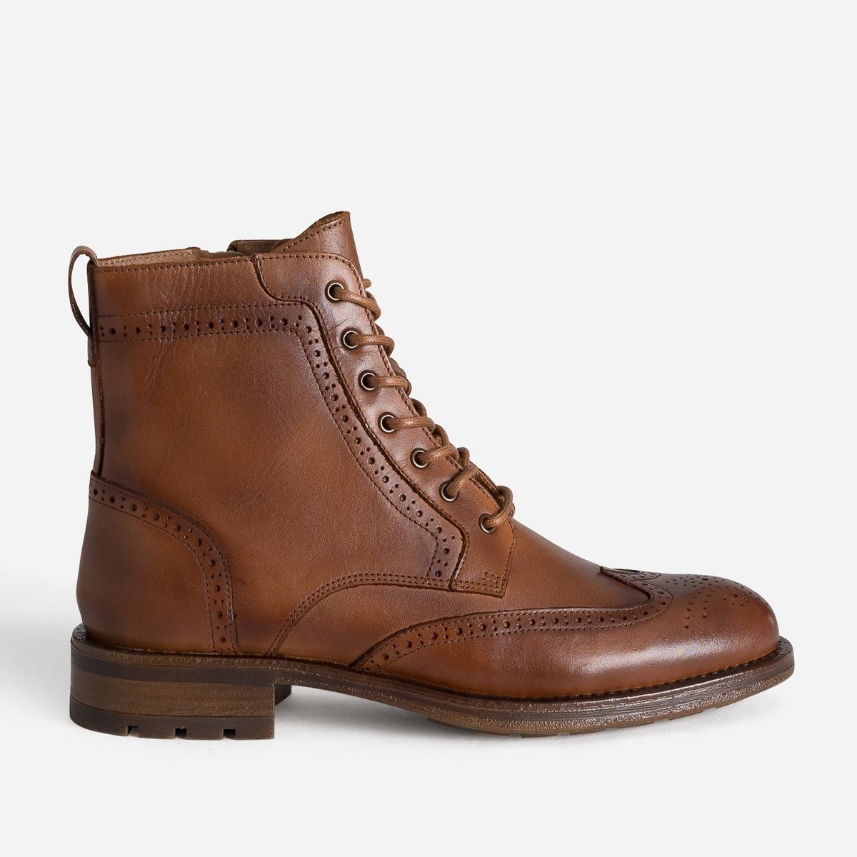 Boots en cuir LARY cognac, ERAM