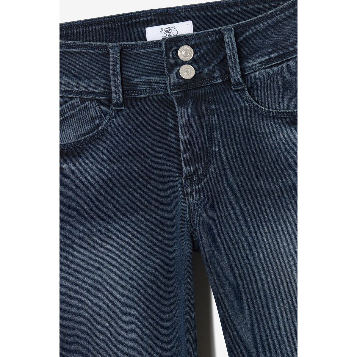 Jeans push-up slim ULTRA PULP, 7/8ème blue black, LE TEMPS DES CERISES
