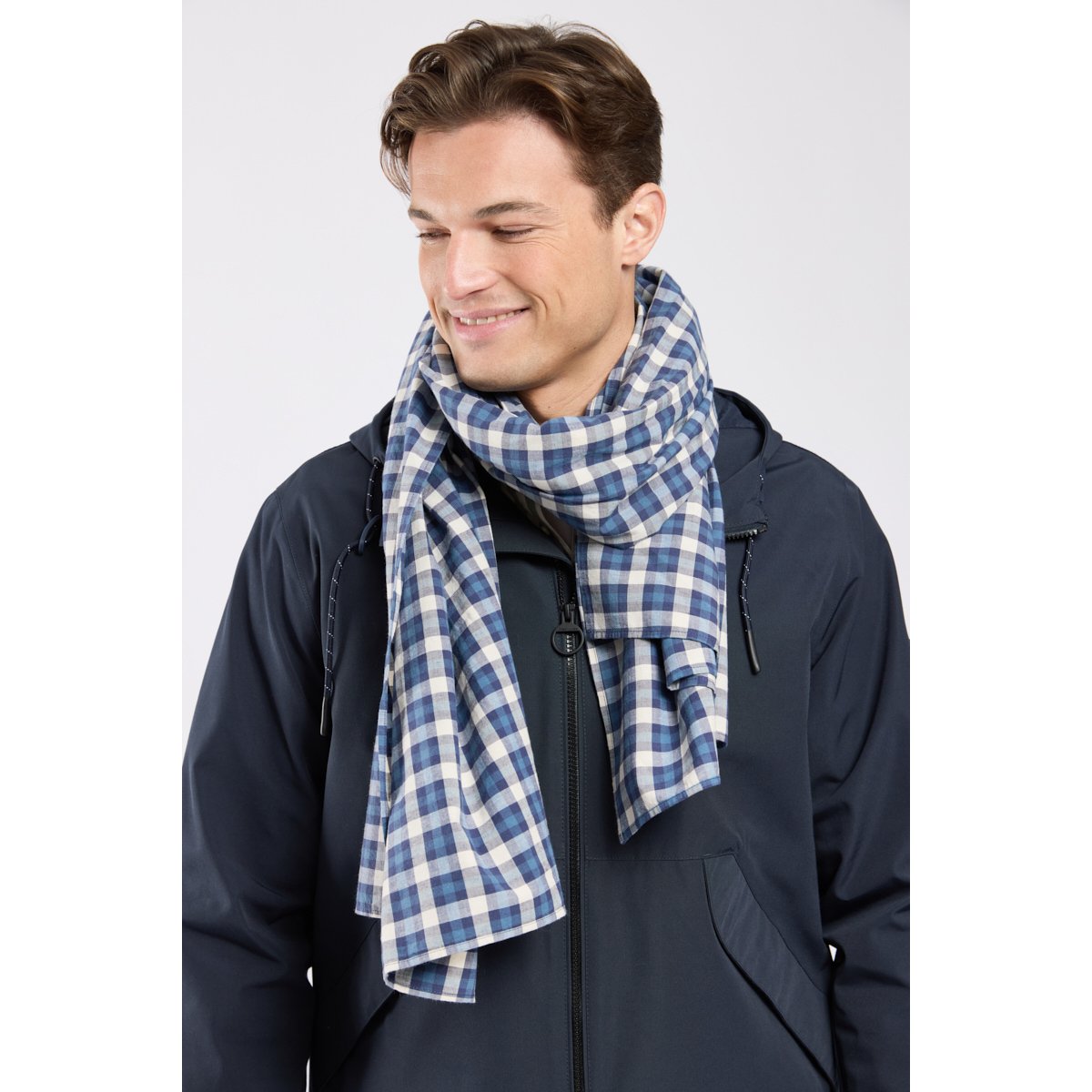 Foulard à carreaux JENNIS atlantique, BERMUDES