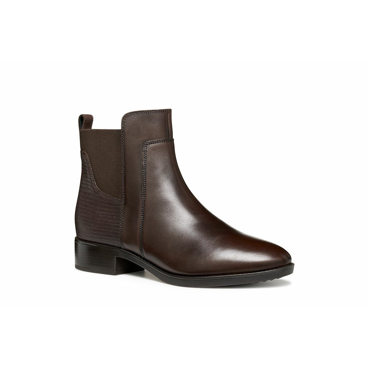 Felicity Breathable Ankle Boots dark brown, GEOX
