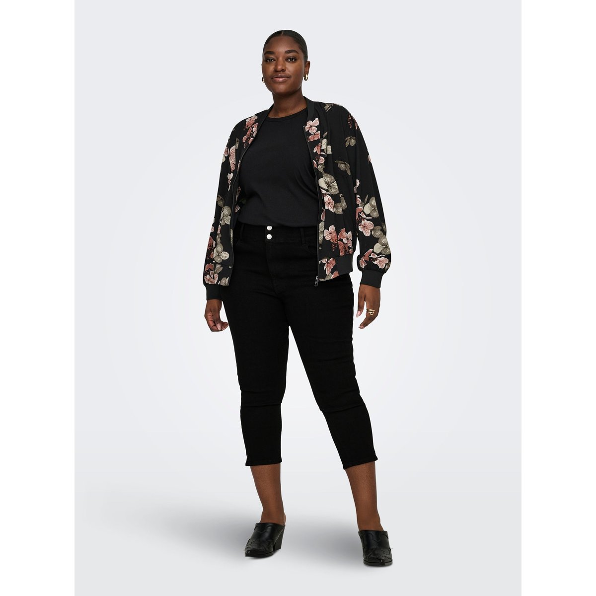Jean Skinny black denim, ONLY CARMAKOMA