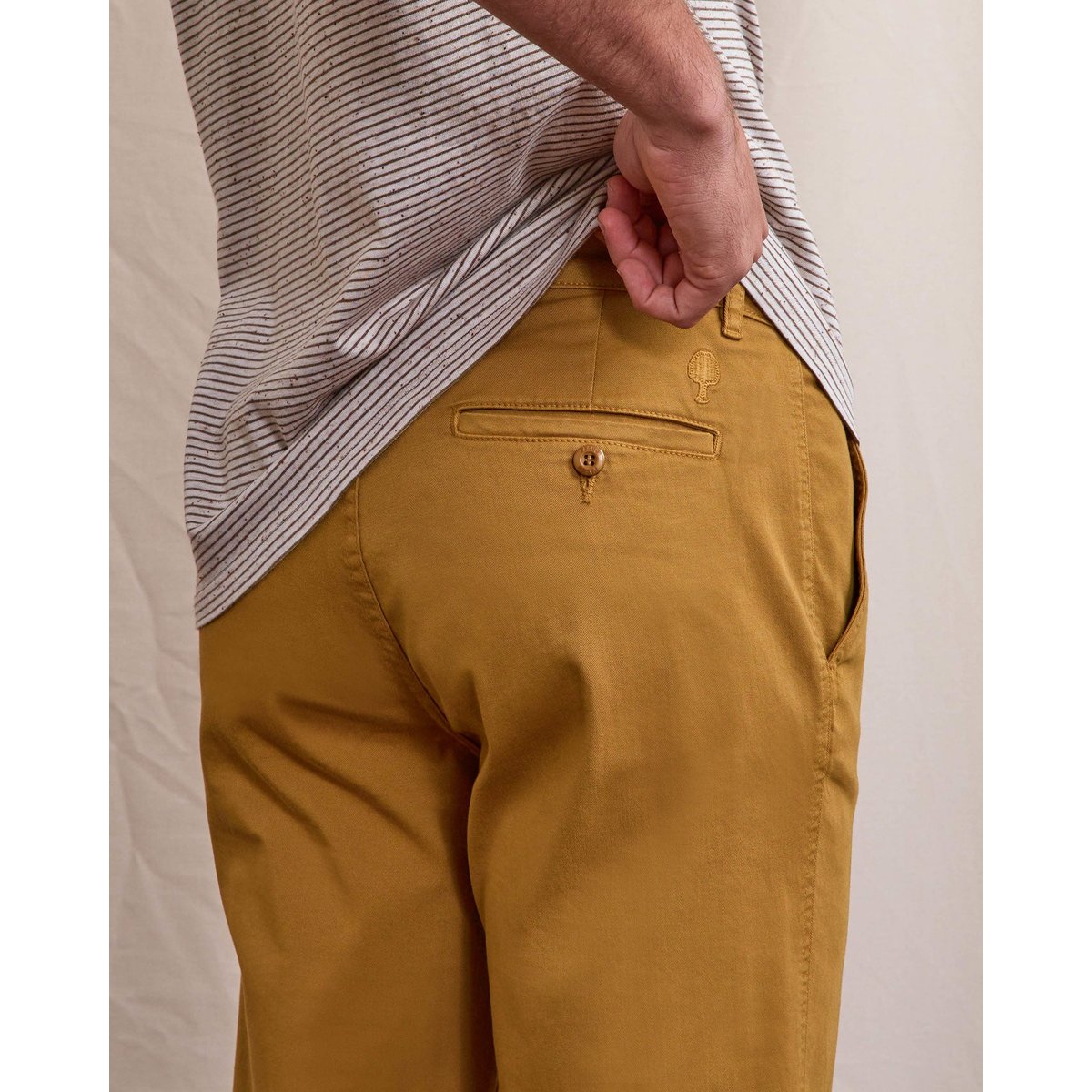 Chino BRIX REGULAR beige clair, FAGUO