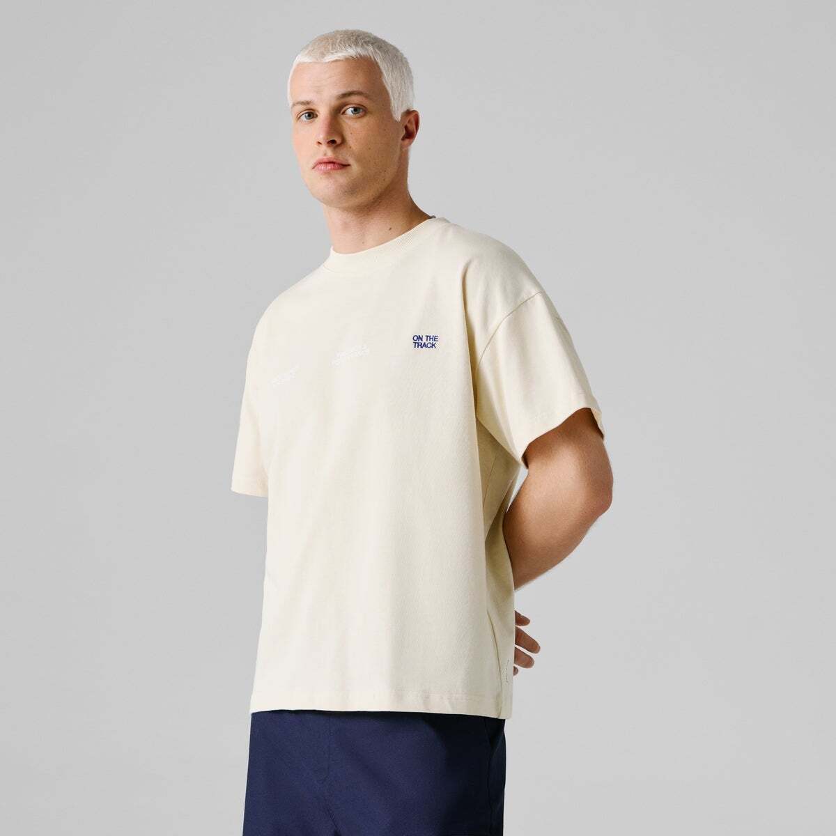 Red Bull Racing T-Shirt À Coupe Large Avec Imprimé Au Dos beige sable, PEPE JEANS