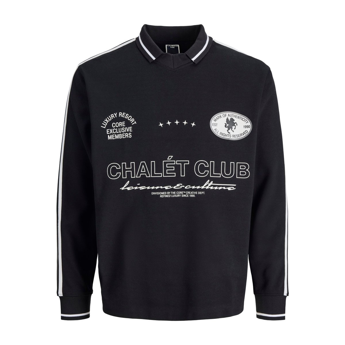 Sweat-Shirt noire - black, JACK & JONES