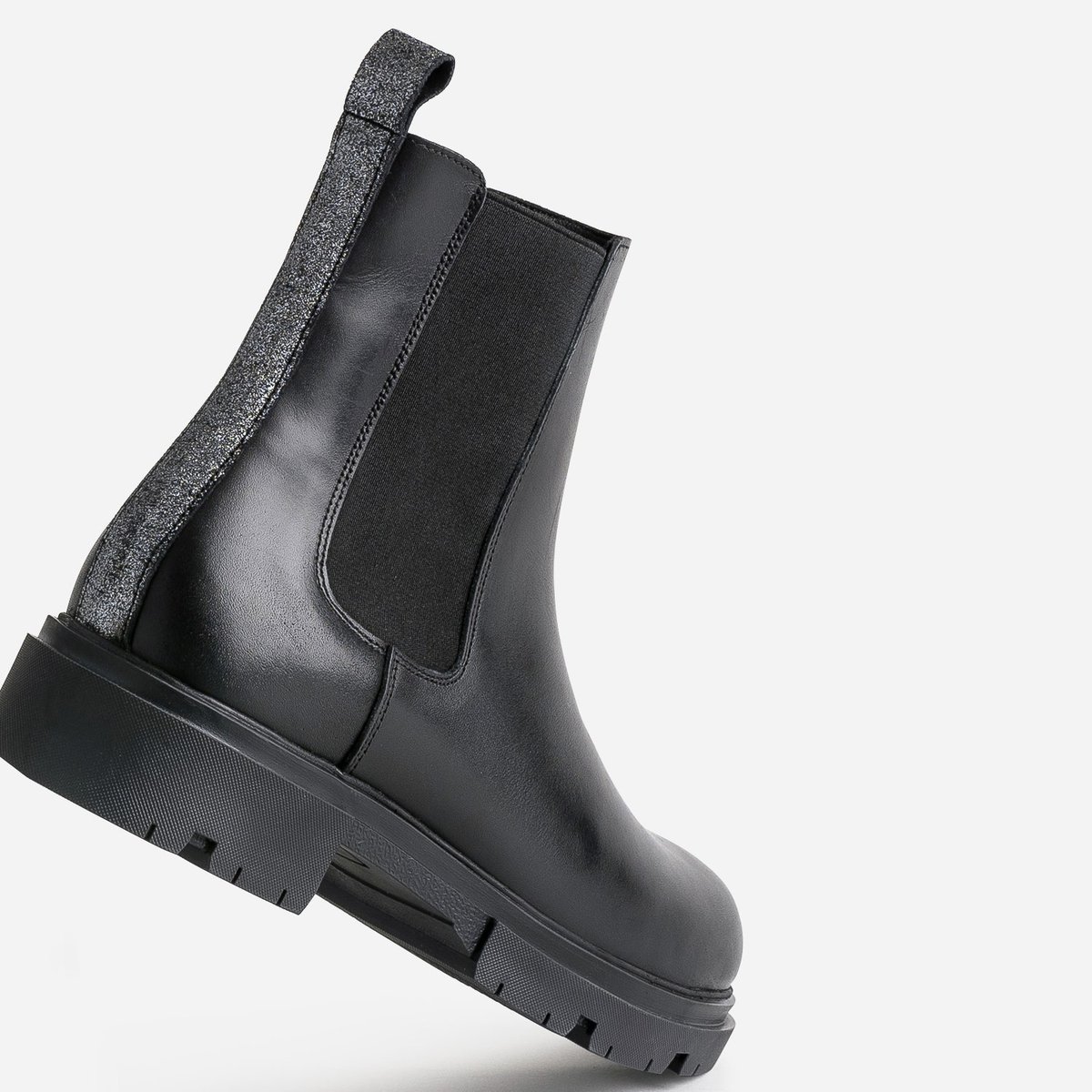 Boots en cuir ADELAIDA noir, ERAM