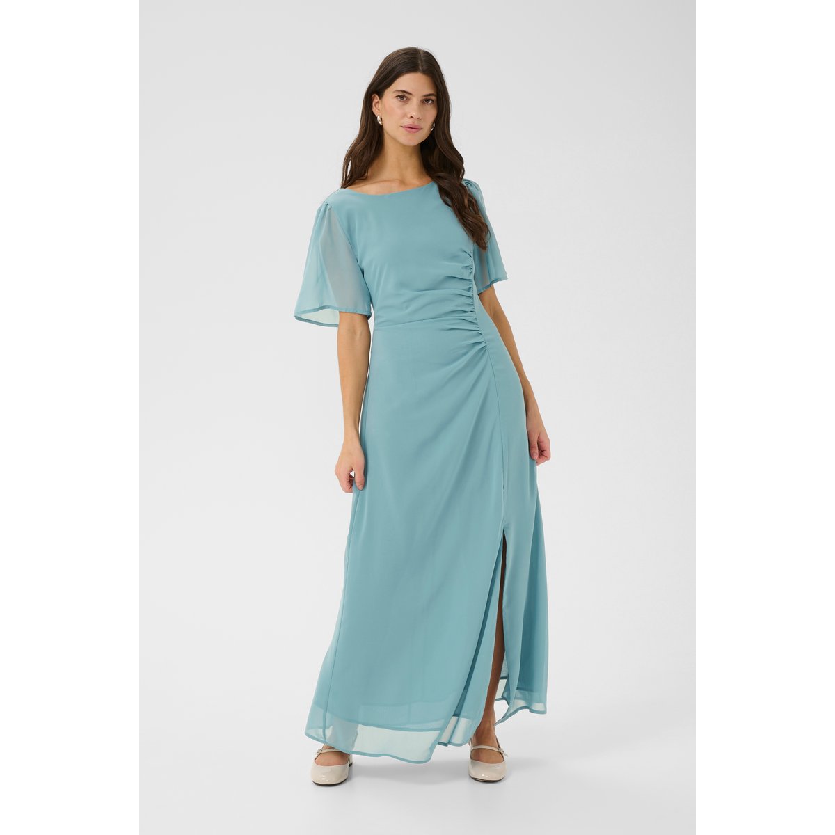 Dress bleu stone blue, CREAM