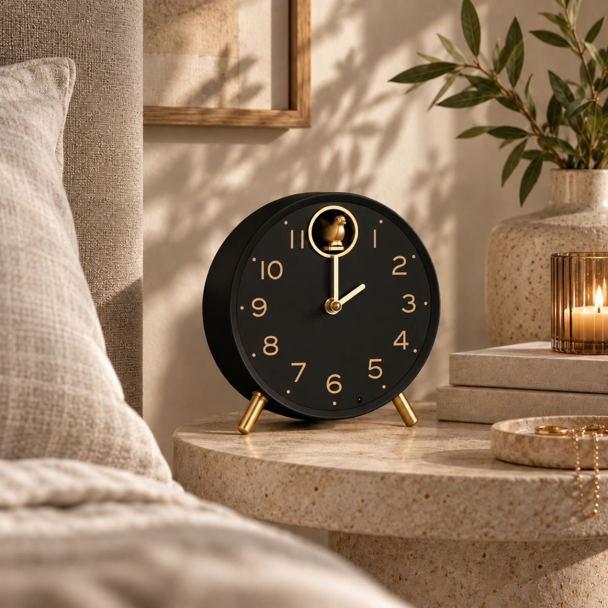 Horloge BONNY noir, MICA DECORATIONS