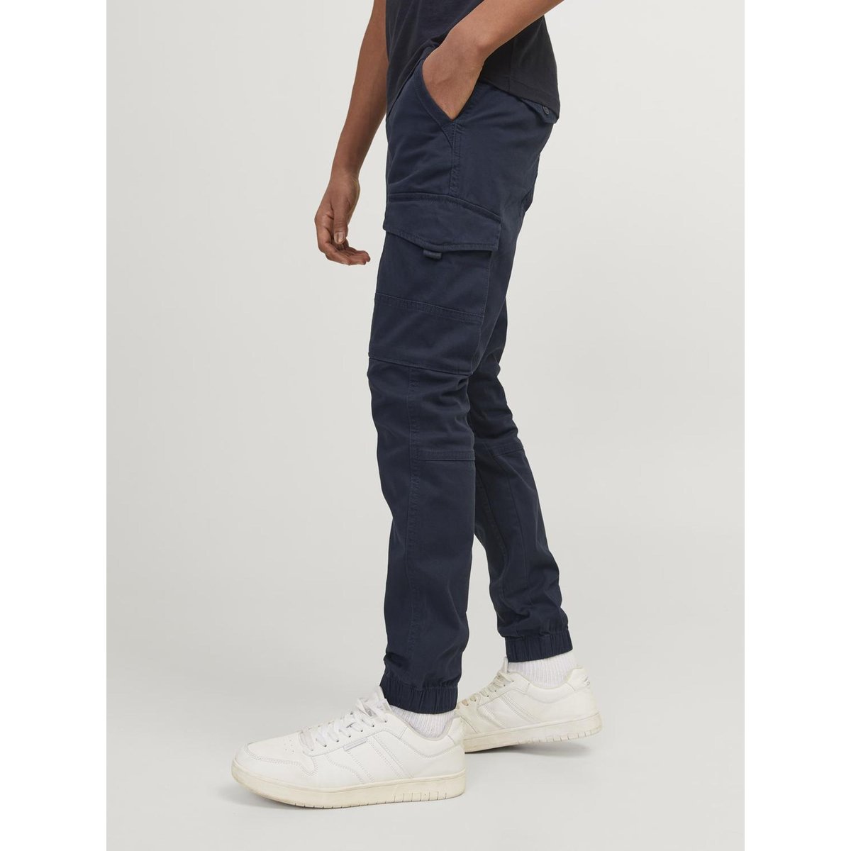 Pantalon Cargo navy blazer 1, JACK & JONES JUNIOR