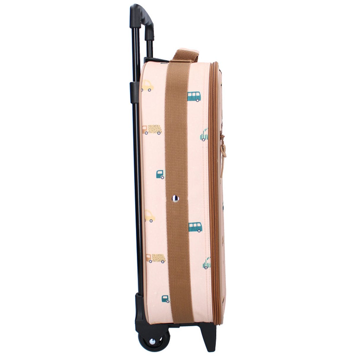 Valise beige, bleu, marron, KIDZROOM