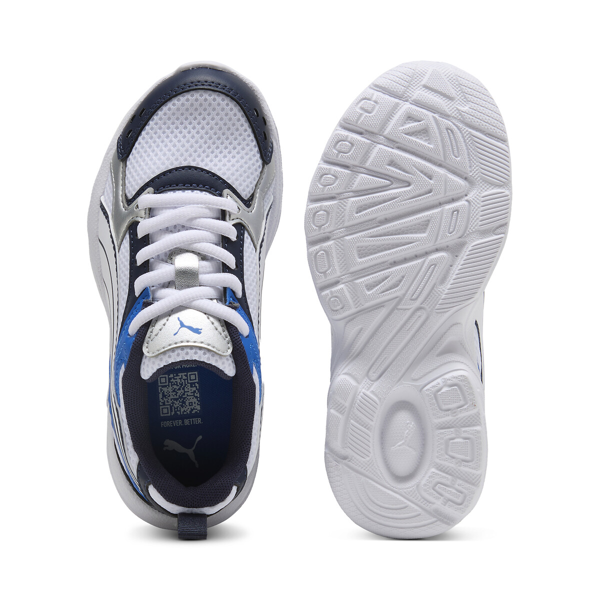 Baskets Milenio Tech LT blanc/bleu, PUMA