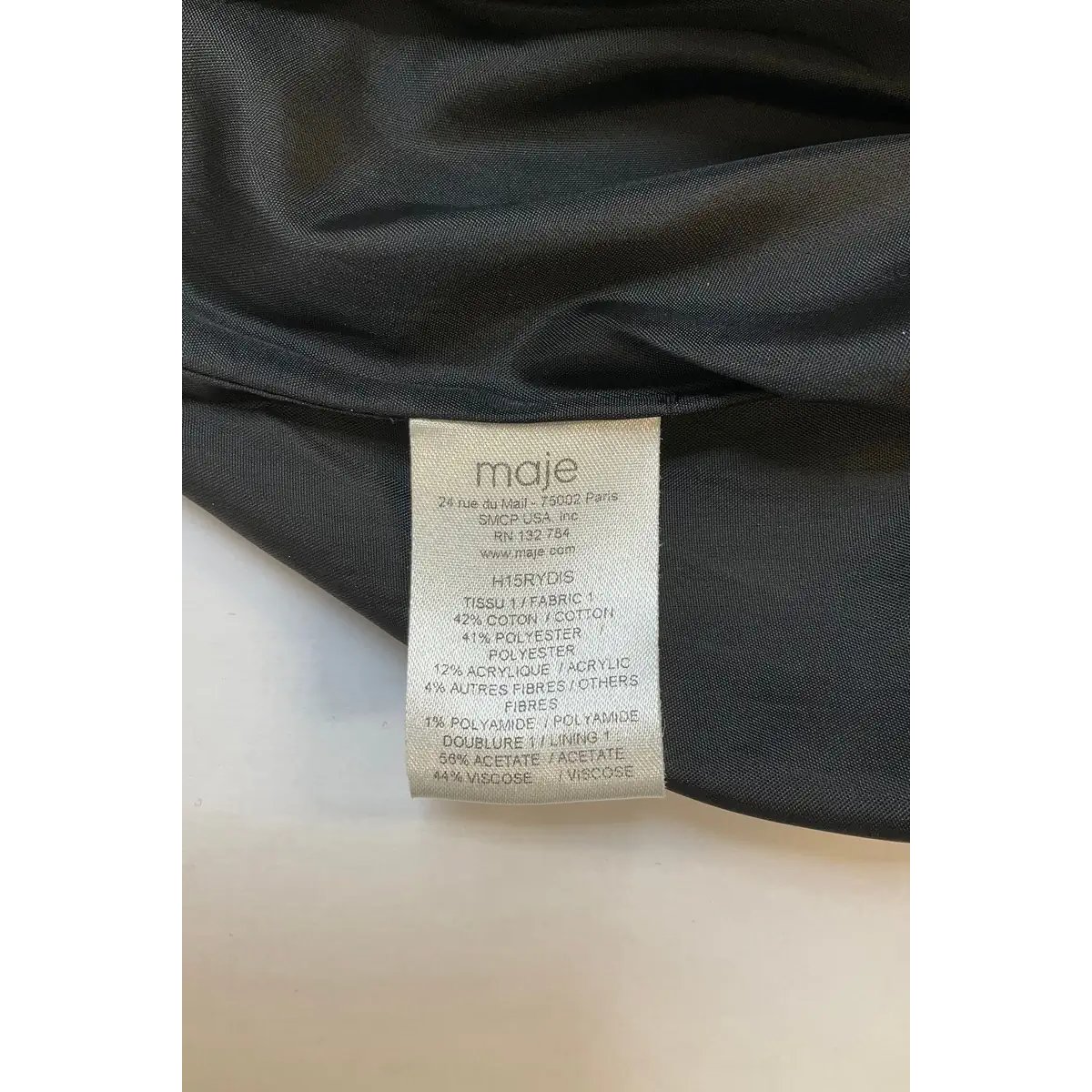 Robe - Très Bon État noir, MAJE