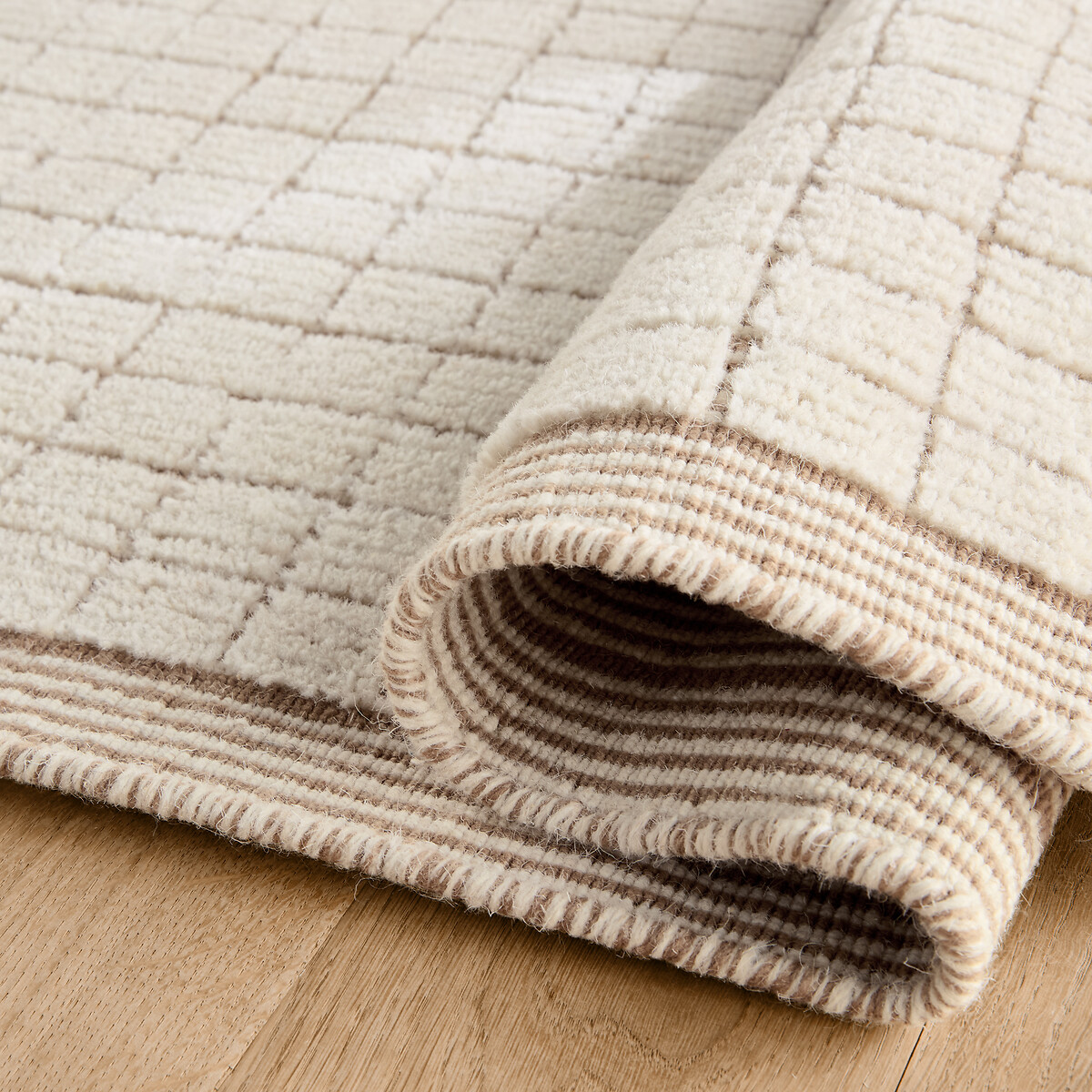 Tapis noué à la main, 58% laine, UBIN naturel, AM.PM
