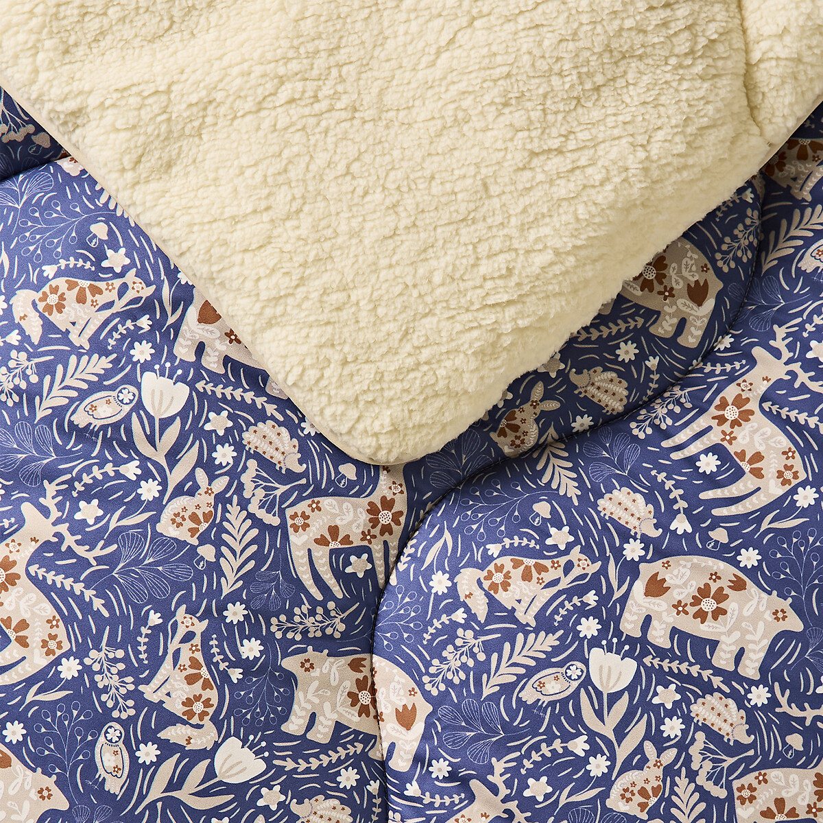 9 Tog Woodland Throw navy, NIGHT LARK