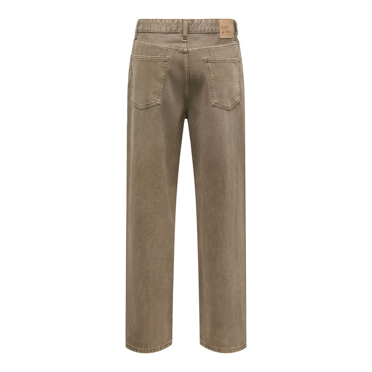 Jean À Coupe Ample marron - desert taupe 1, ONLY & SONS
