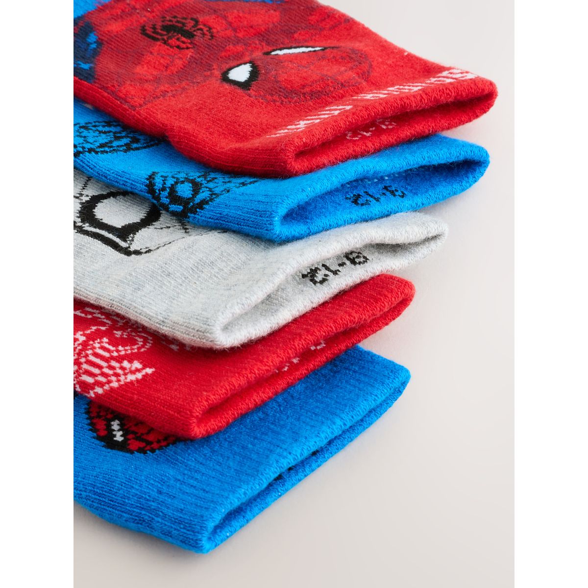 Chaussettes de sport en coton, 5 paires spiderman, NEXT
