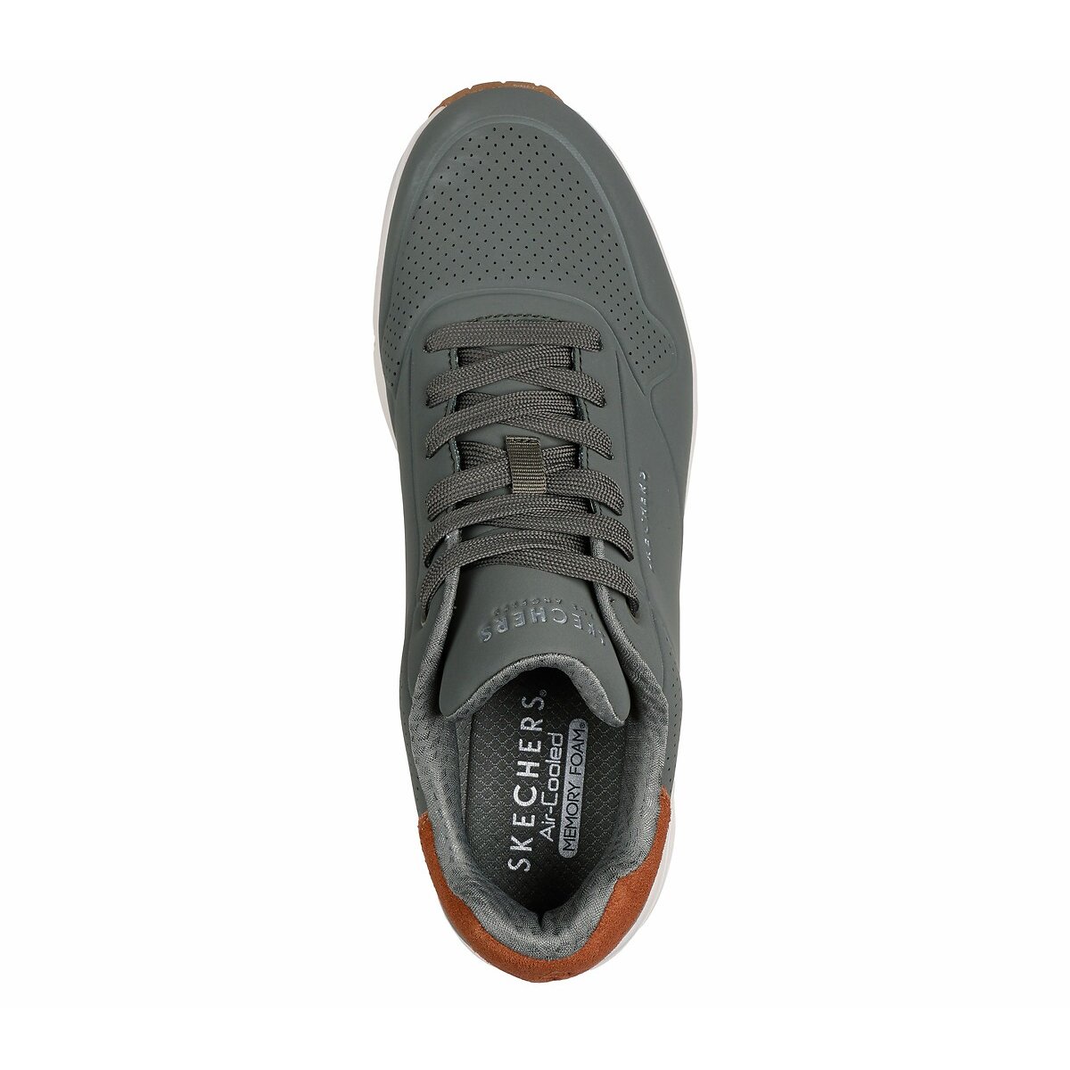 Basket Uno - Suited On Air olive, SKECHERS