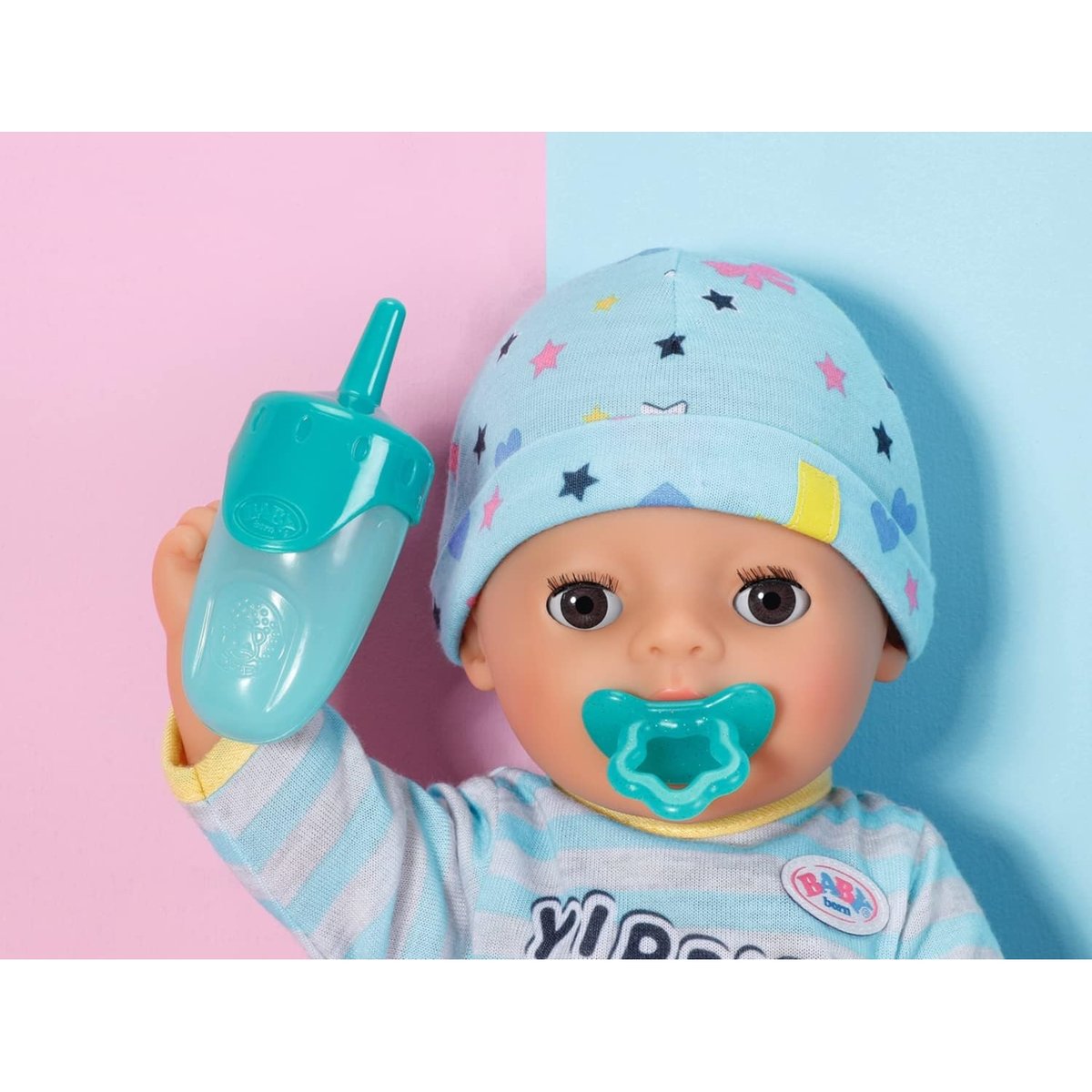 Baby Born Little biberon & tétine 2sort 36cm rouge ou bleu, ZAPF CREATION