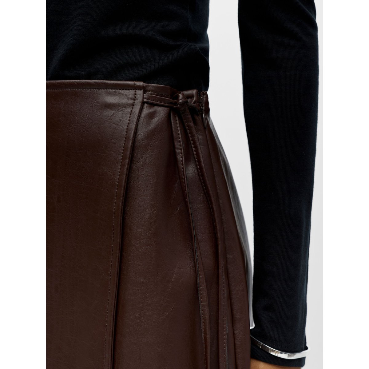 Mini-Jupe marron - seal brown1, OBJECT