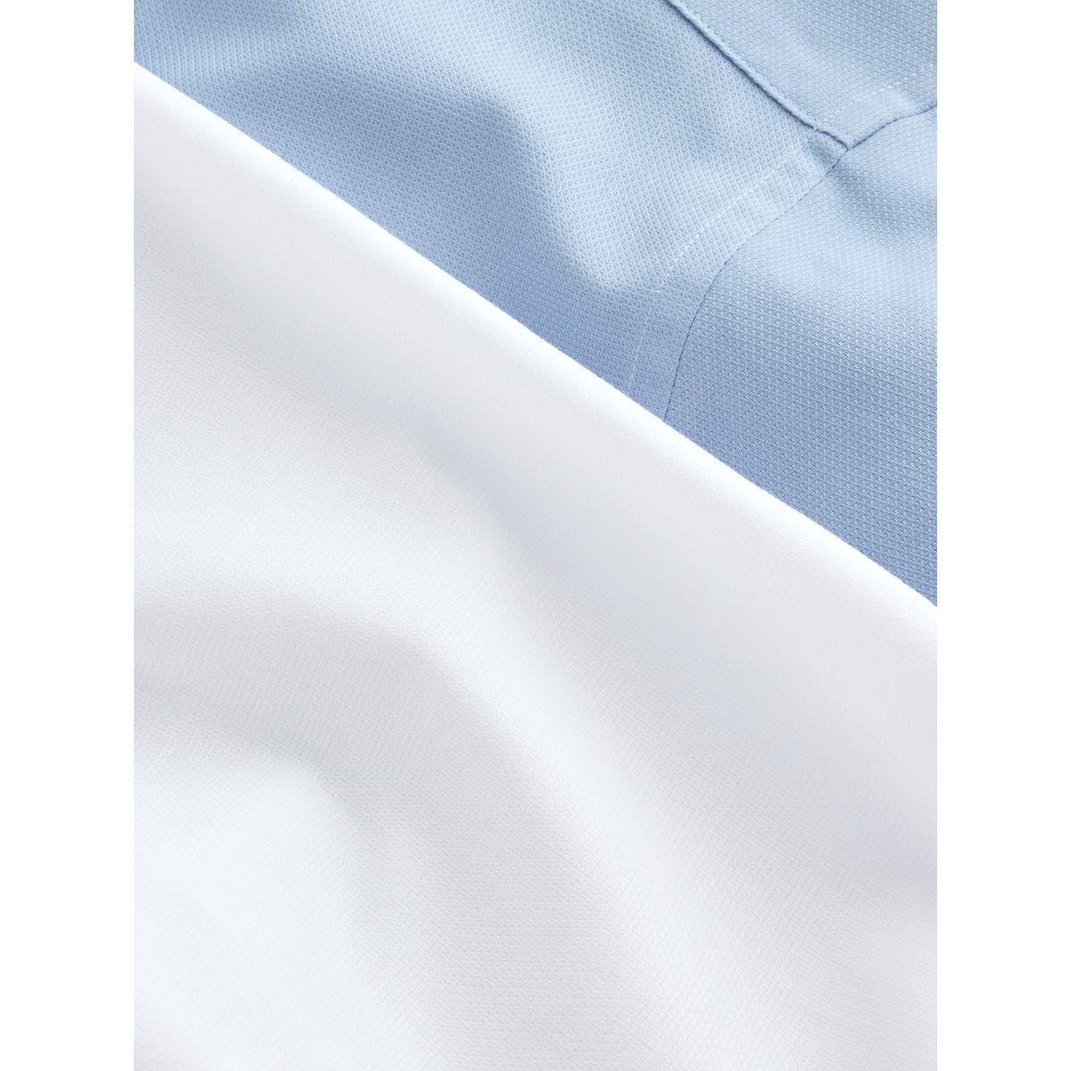 Chemise slim entretien facile, lot de 2 bleu/blanc, NEXT
