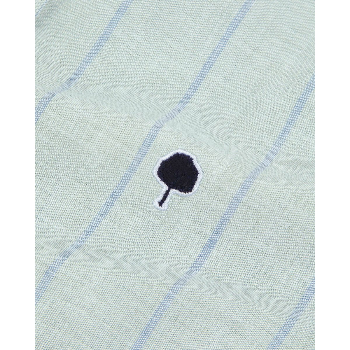 Chemise IVOY lichen et bleu marine, FAGUO