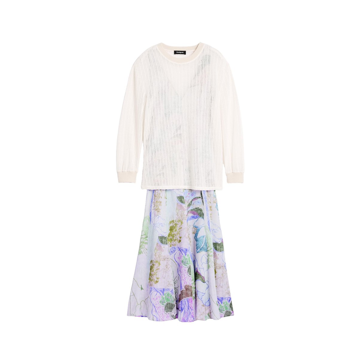 Robe Imprimée 2 en 1 multicolore, DESIGUAL