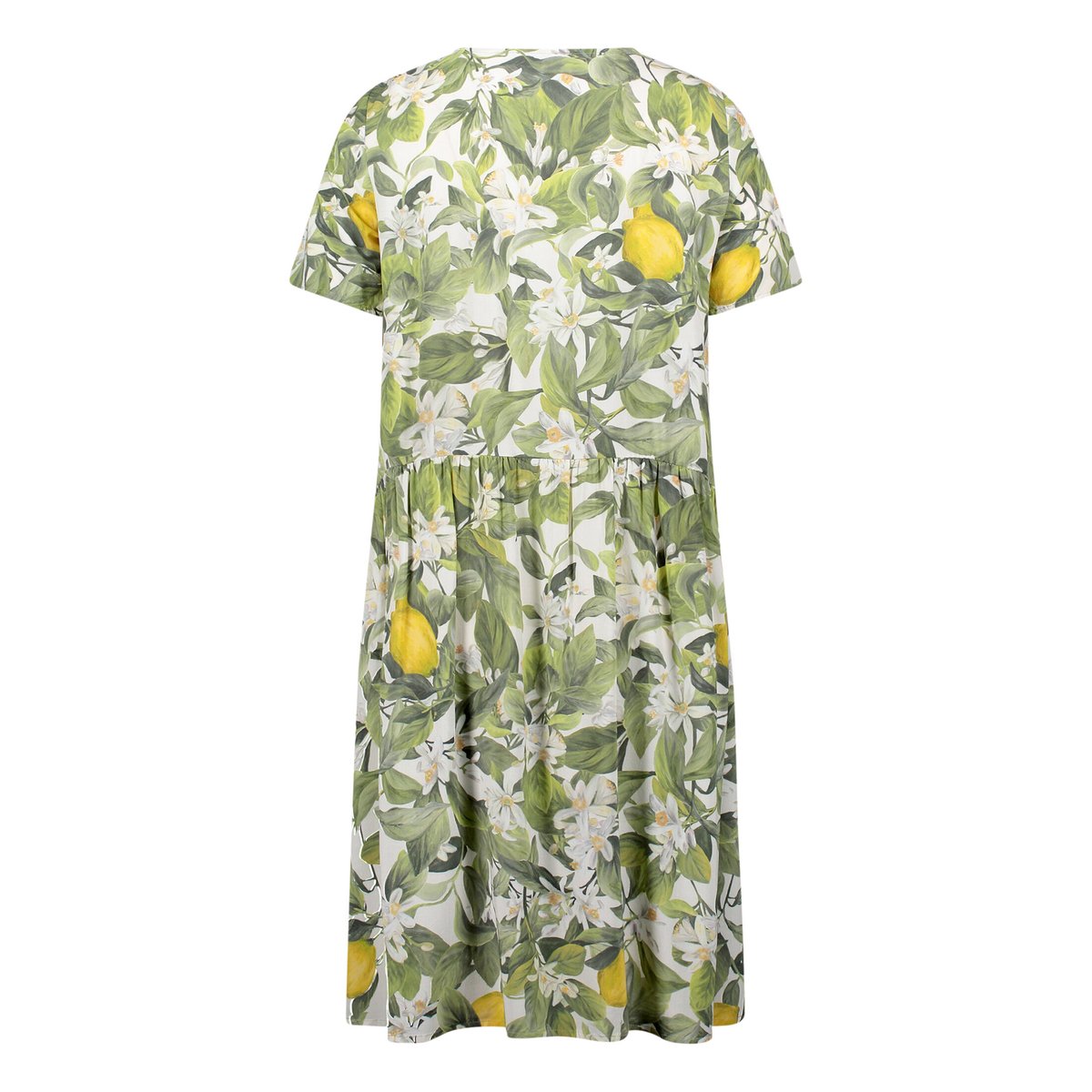 Robe casual à poches extérieures cream/green, CARTOON