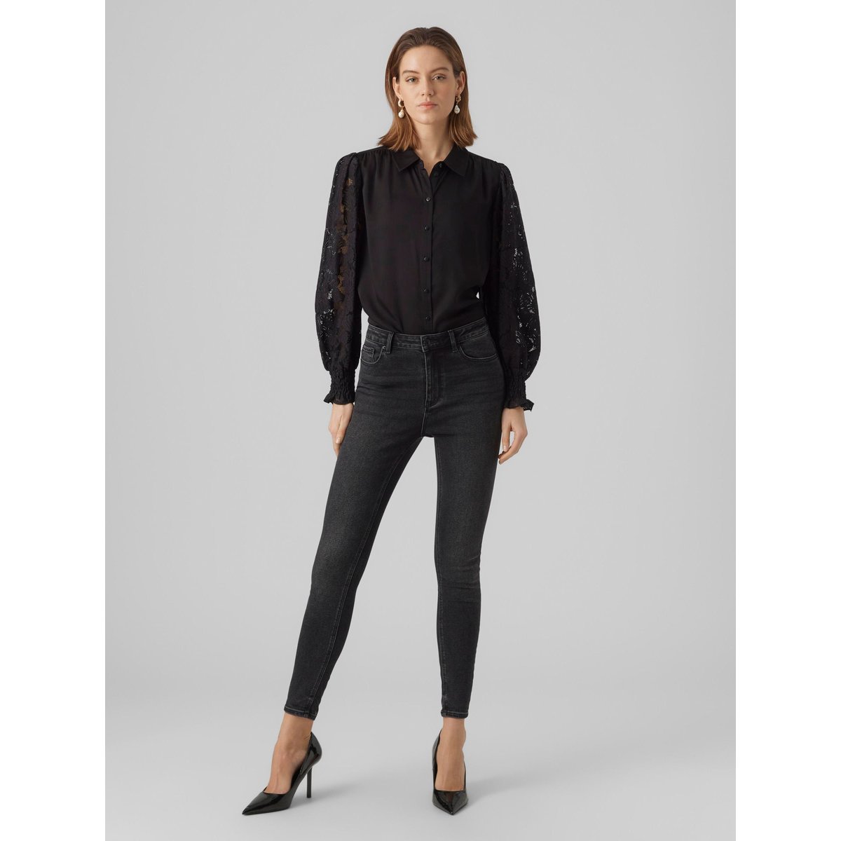 Jean Skinny black denim, VERO MODA
