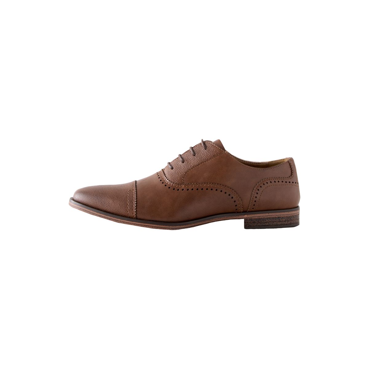 Chaussures oxford à bout rapporté marron, NEXT