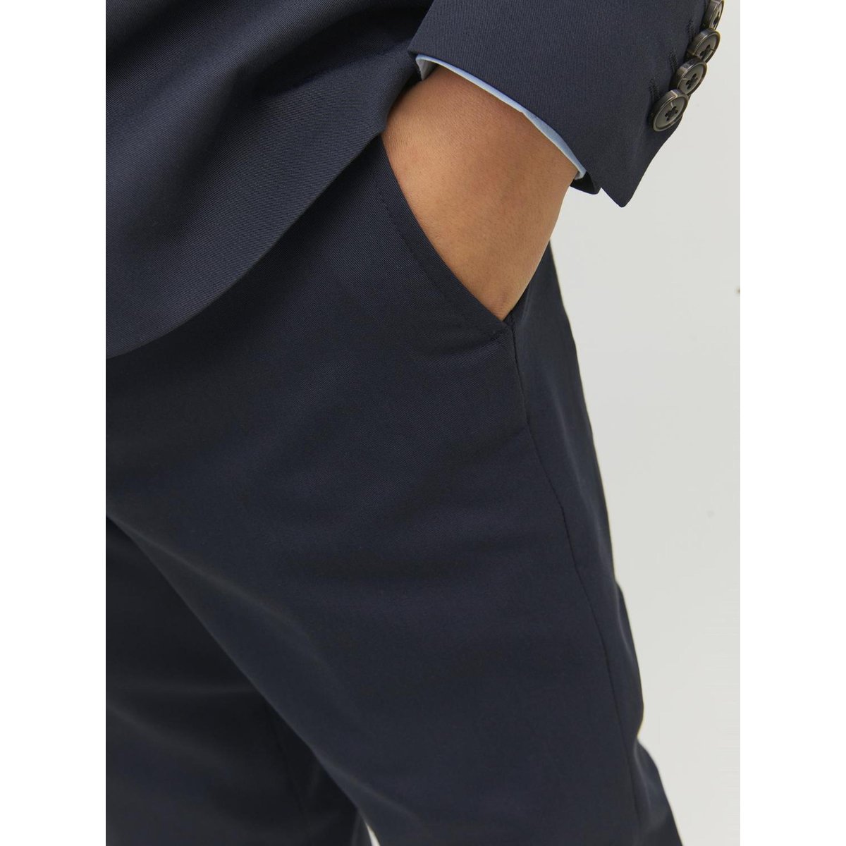 Blazer Croisé Et Pantalon De Tailleur dark navy, JACK & JONES JUNIOR
