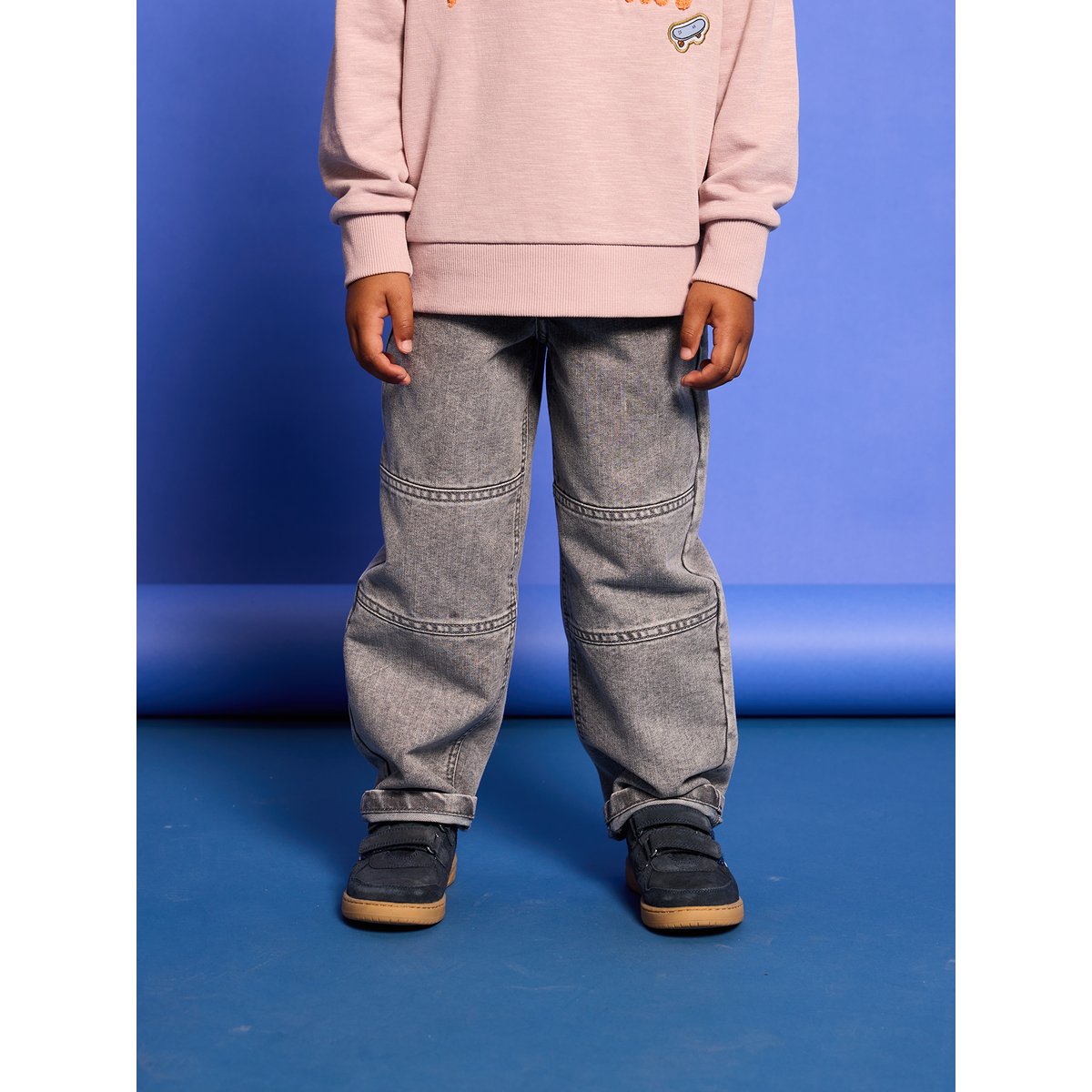 Jean battle morphologie medium denim gris, VERTBAUDET