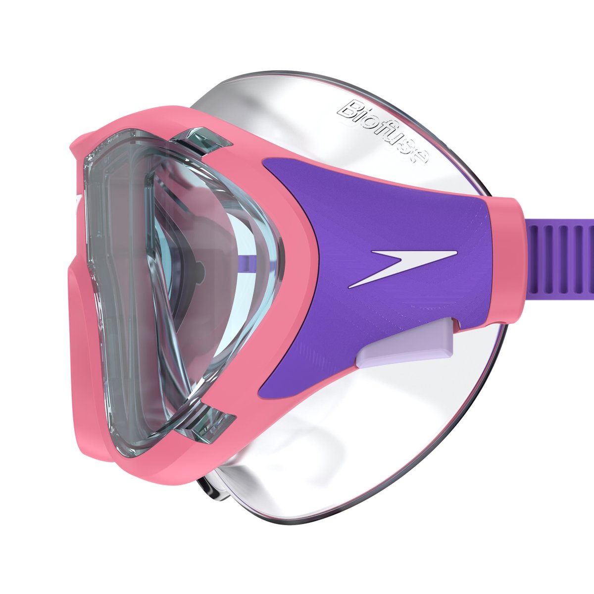 Masque de natation motif/style contrasté BIOFUSE rose, SPEEDO