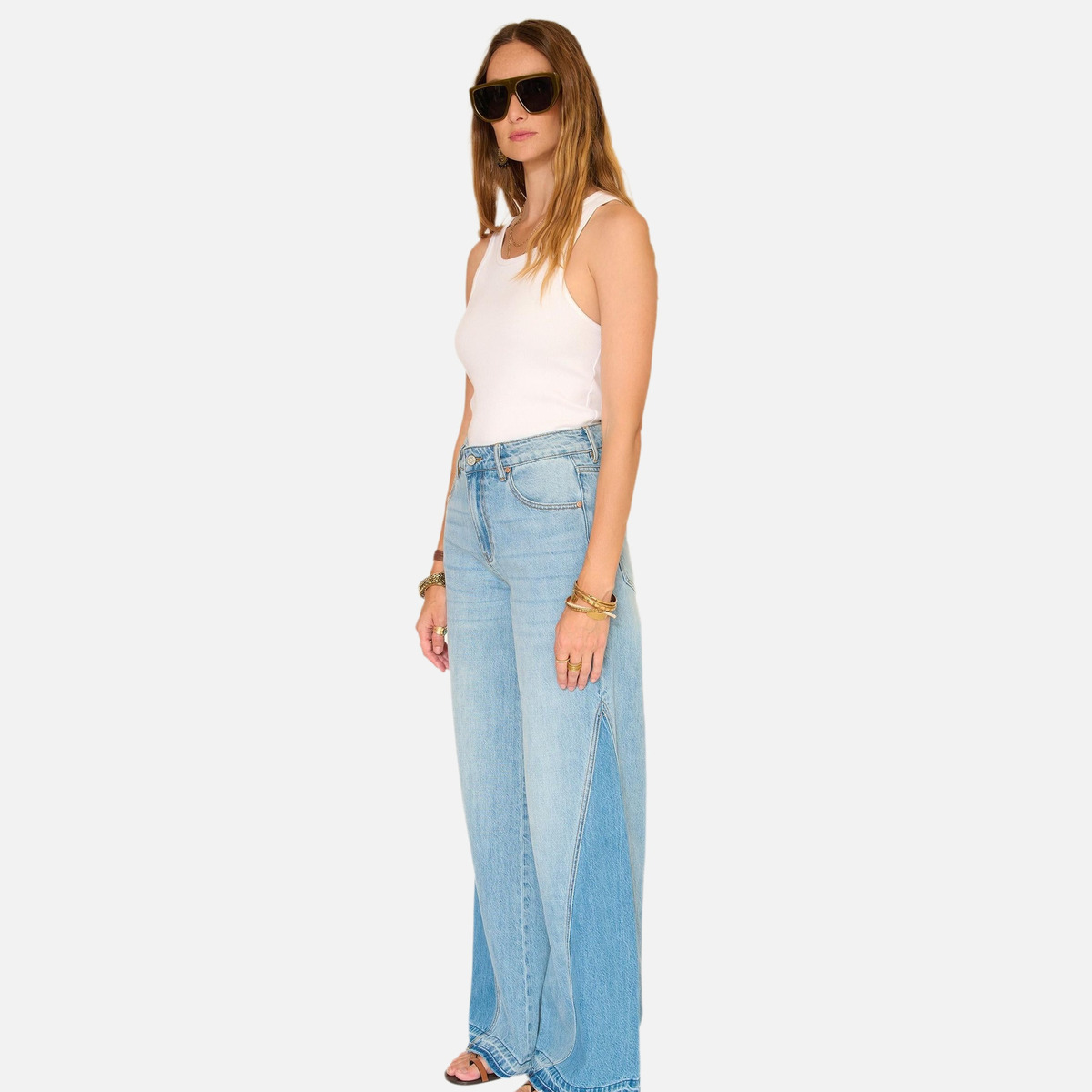 Jean PAMELITA OSAKA bleu délavé, MKT STUDIO