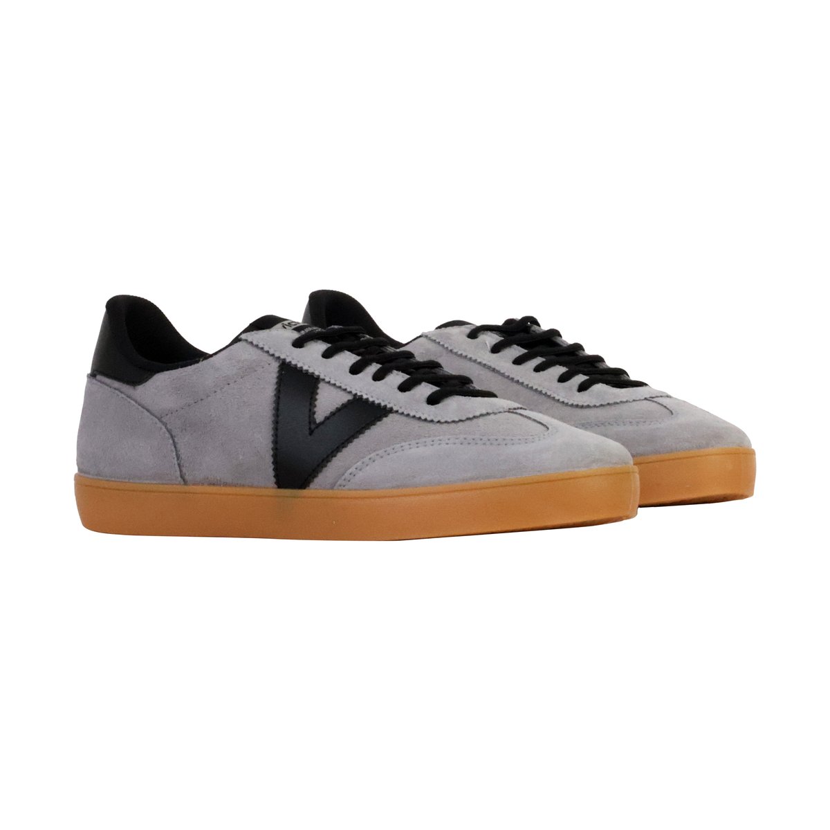 Basket Cuir Berlin Ciclista Serraje gris, VICTORIA
