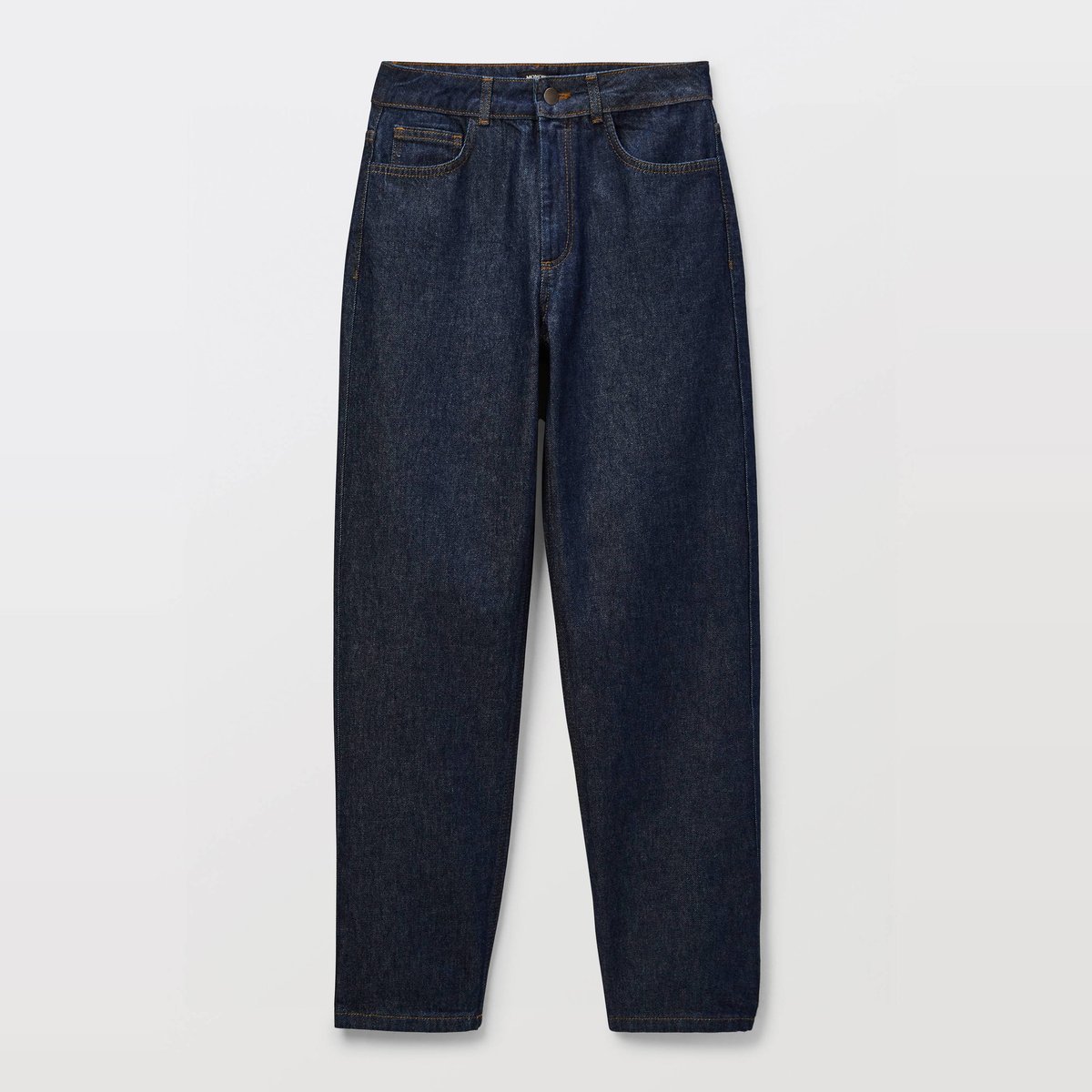 Jean boyfriend certifié Oeko-Tex brut denim, MONOPRIX
