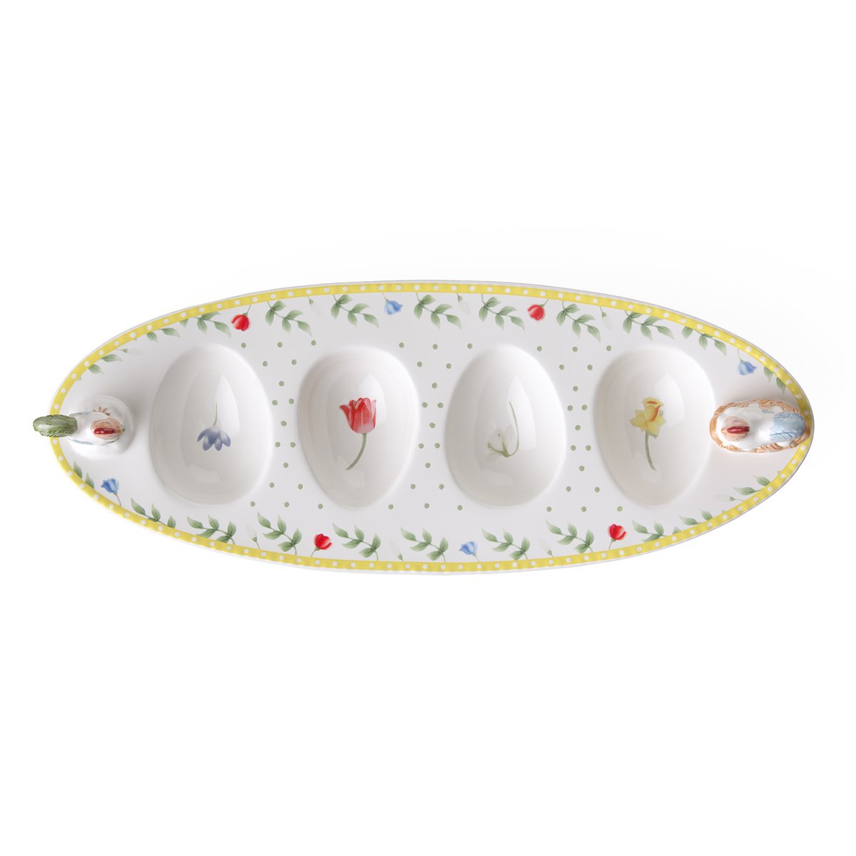 Bateau-Oeuf "Coq & Poule" SPRING AWAKENING jaune, VILLEROY & BOCH