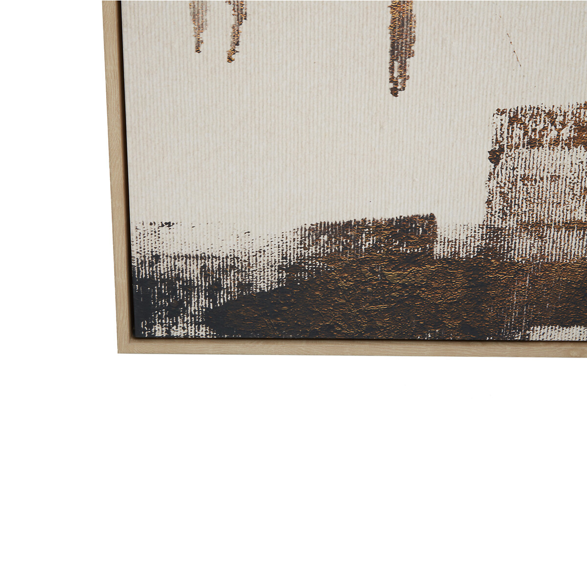 103cm Gold Foil Abstract Wall Art gold-coloured, FIFTY FIVE SOUTH